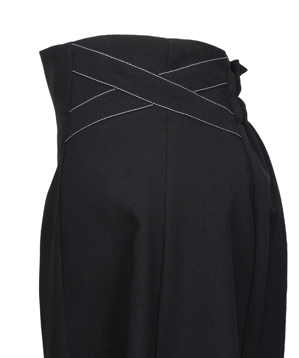 SALE】サイドクロスフレアスカート - 12Twelve Agenda(トゥエルブ