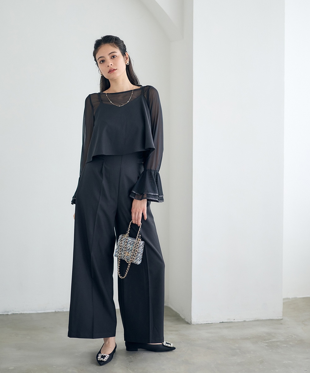 【美品】12TwelveAgenda 上下パンツスーツ 美品】12TwelveAgenda 上下パンツスーツ