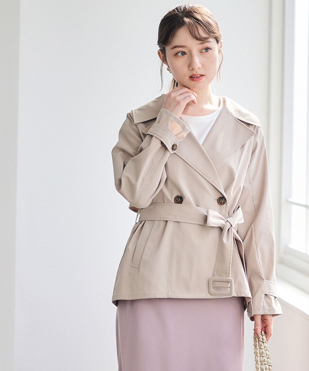 SALE】撥水ハーフトレンチコート - 12Twelve Agenda(トゥエルブ