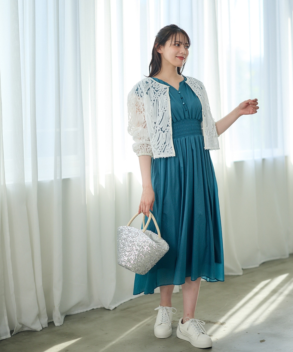 SALE】コードレースブルゾン - 12Twelve Agenda(トゥエルブアジェンダ