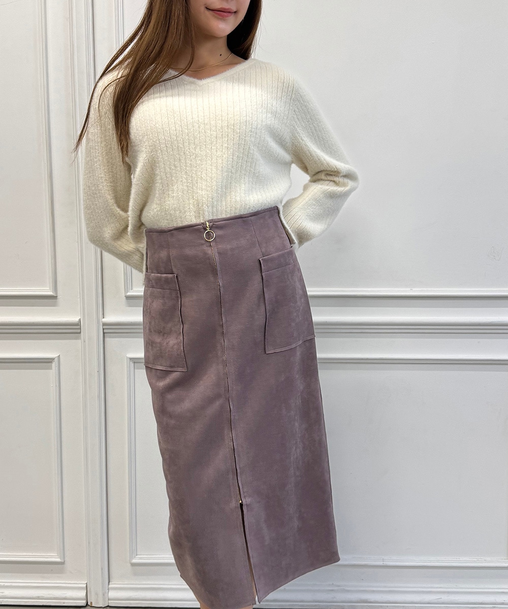 SALE】フェイクスエード両ポケタイトスカート - 12Twelve Agenda