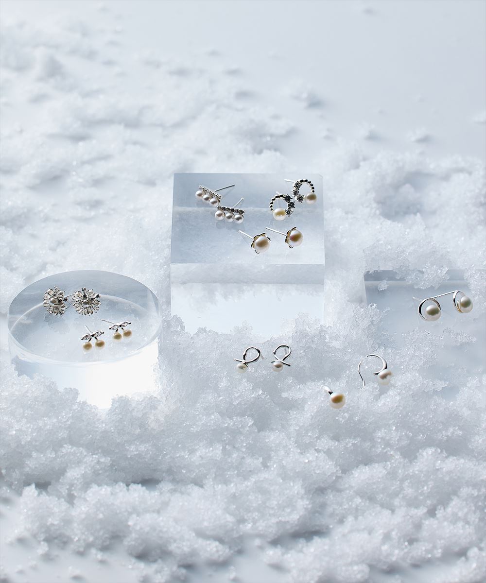 SV925>CZ淡水パールチェリーピアス - 12Twelve Agenda