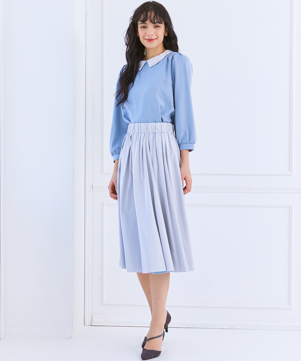 SALE】衿2way刺繍デザインブラウス - 12Twelve Agenda(トゥエルブ