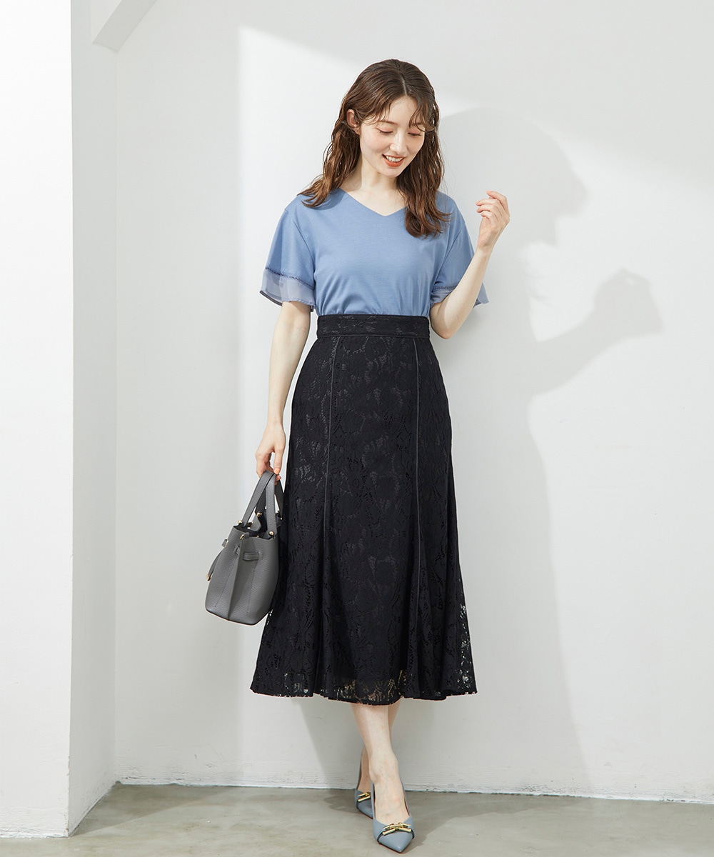 SALE】レースマーメイドスカート - 12Twelve Agenda(トゥエルブ