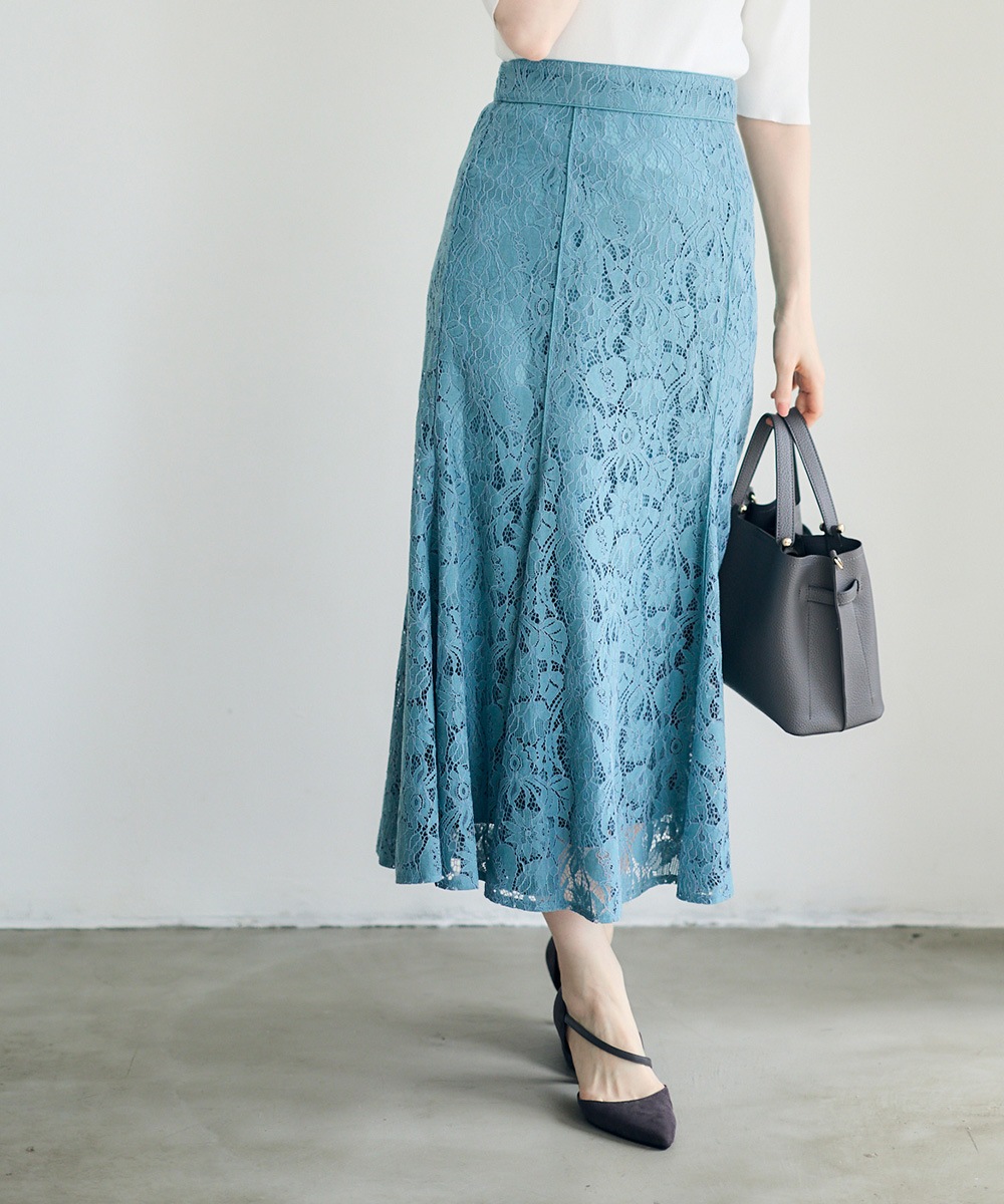 SALE】レースマーメイドスカート - 12Twelve Agenda(トゥエルブ