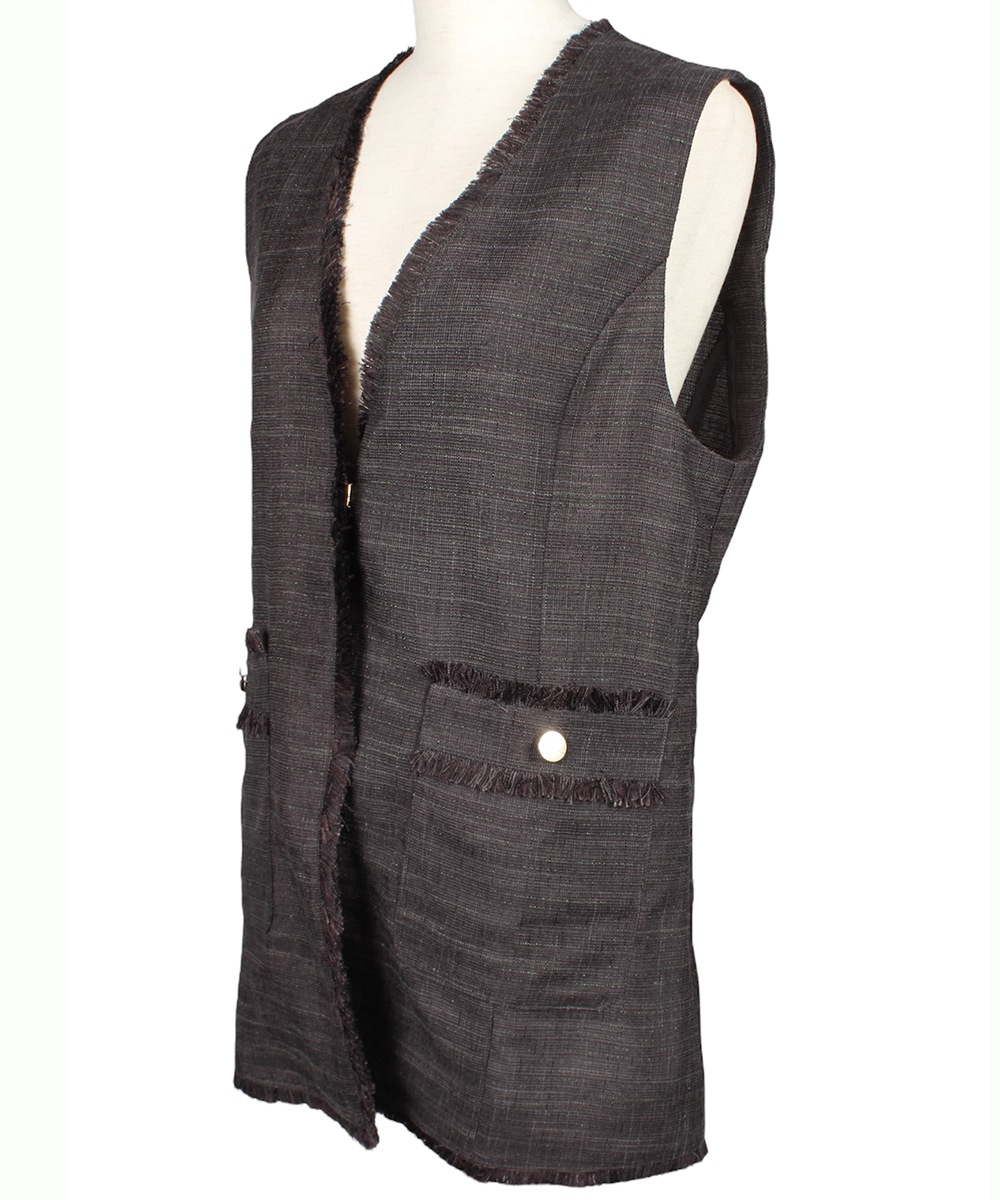 SALE】サマーツイードジレ - 12Twelve Agenda(トゥエルブアジェンダ