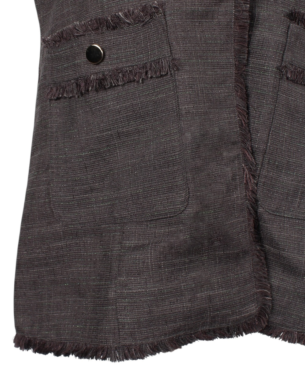 SALE】サマーツイードジレ - 12Twelve Agenda(トゥエルブアジェンダ