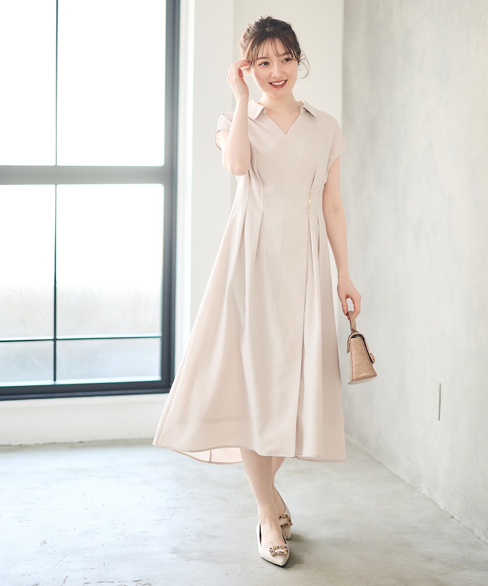 joie de vivre リネンカシュクールワンピース b_1003603_t.jpg
