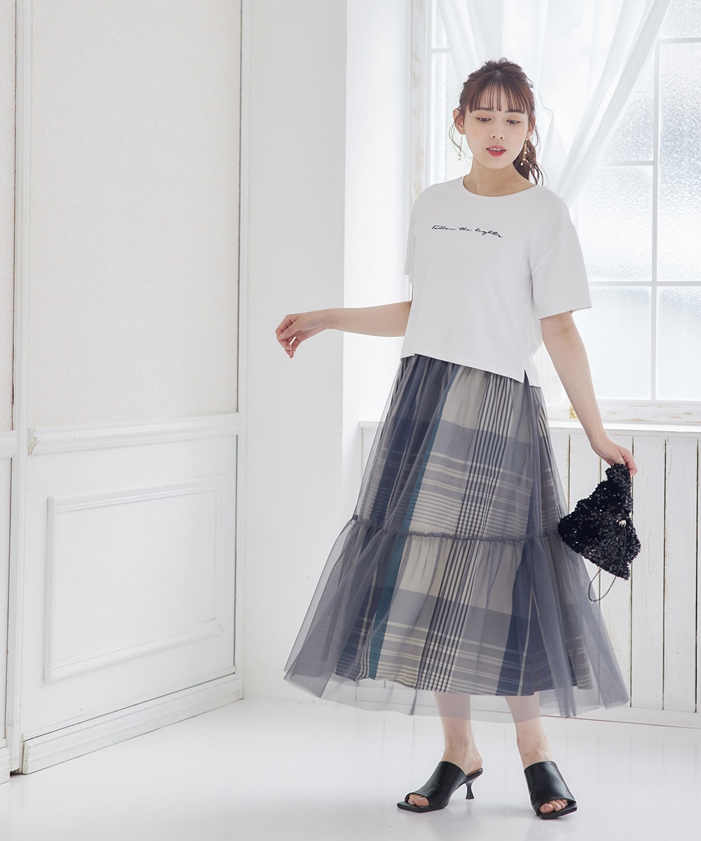 SALE】クロップド丈刺繍ロゴTシャツ - 12Twelve Agenda