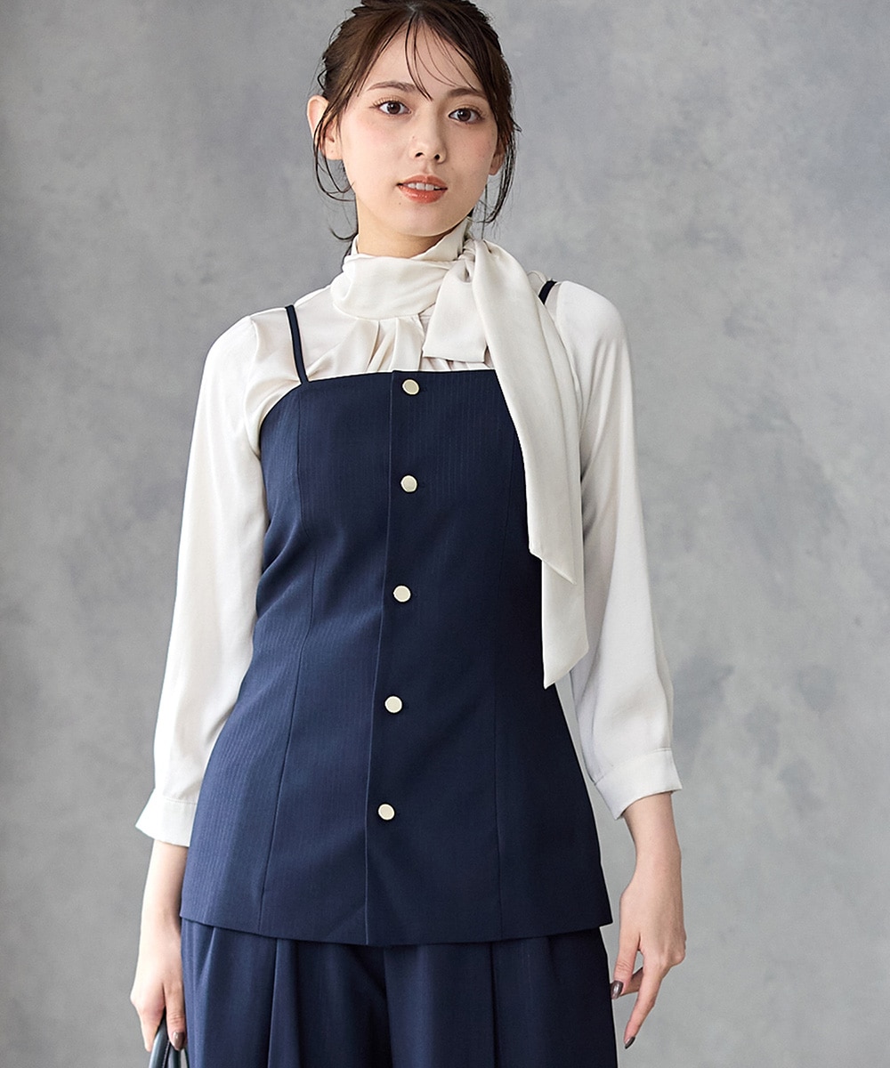 SALE】ラメストライプビスチェ - 12Twelve Agenda(トゥエルブ