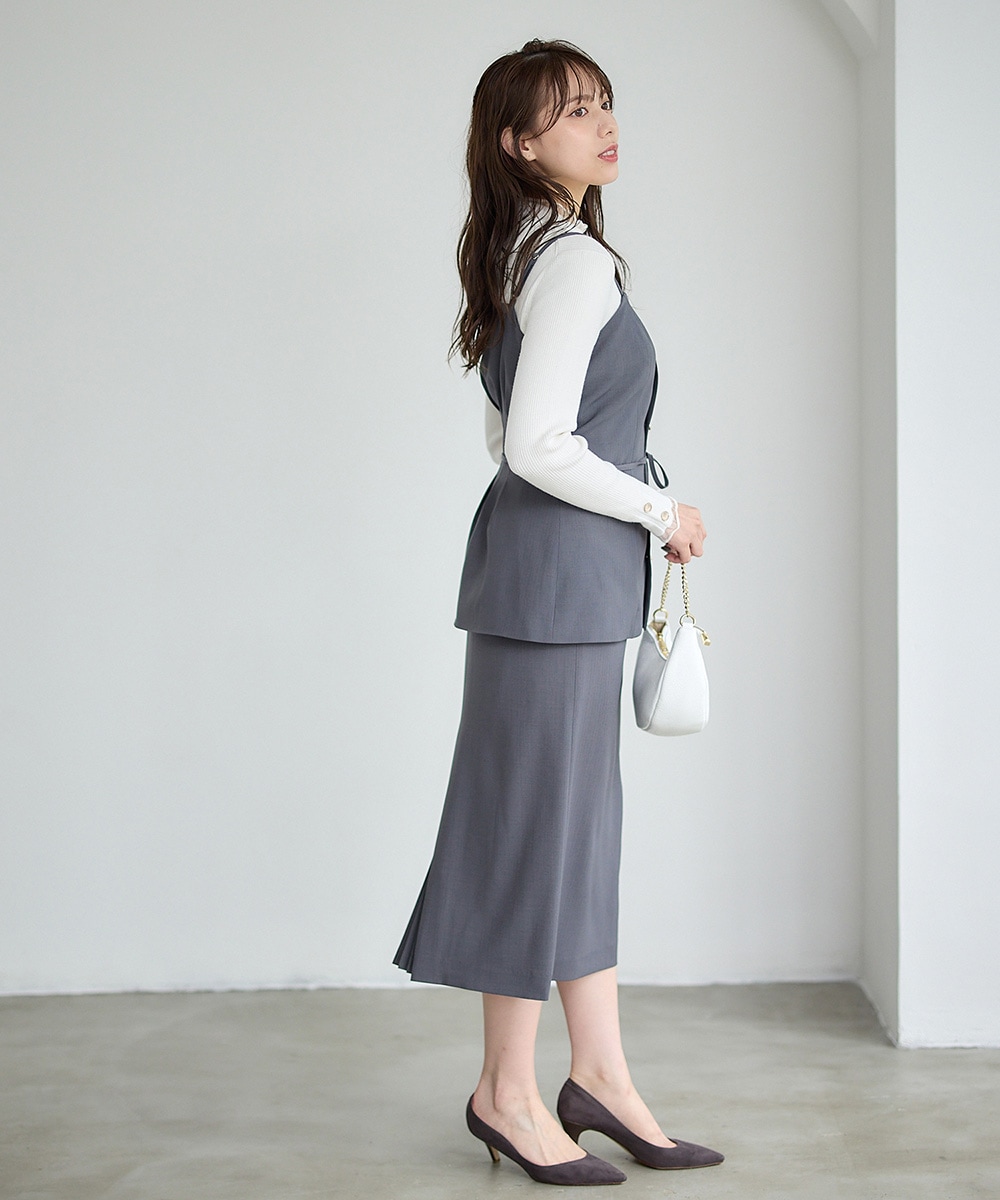 h. juliette ストライプビスチェ ラメピンストライプビスチェ〔メール便可／70〕 | miette