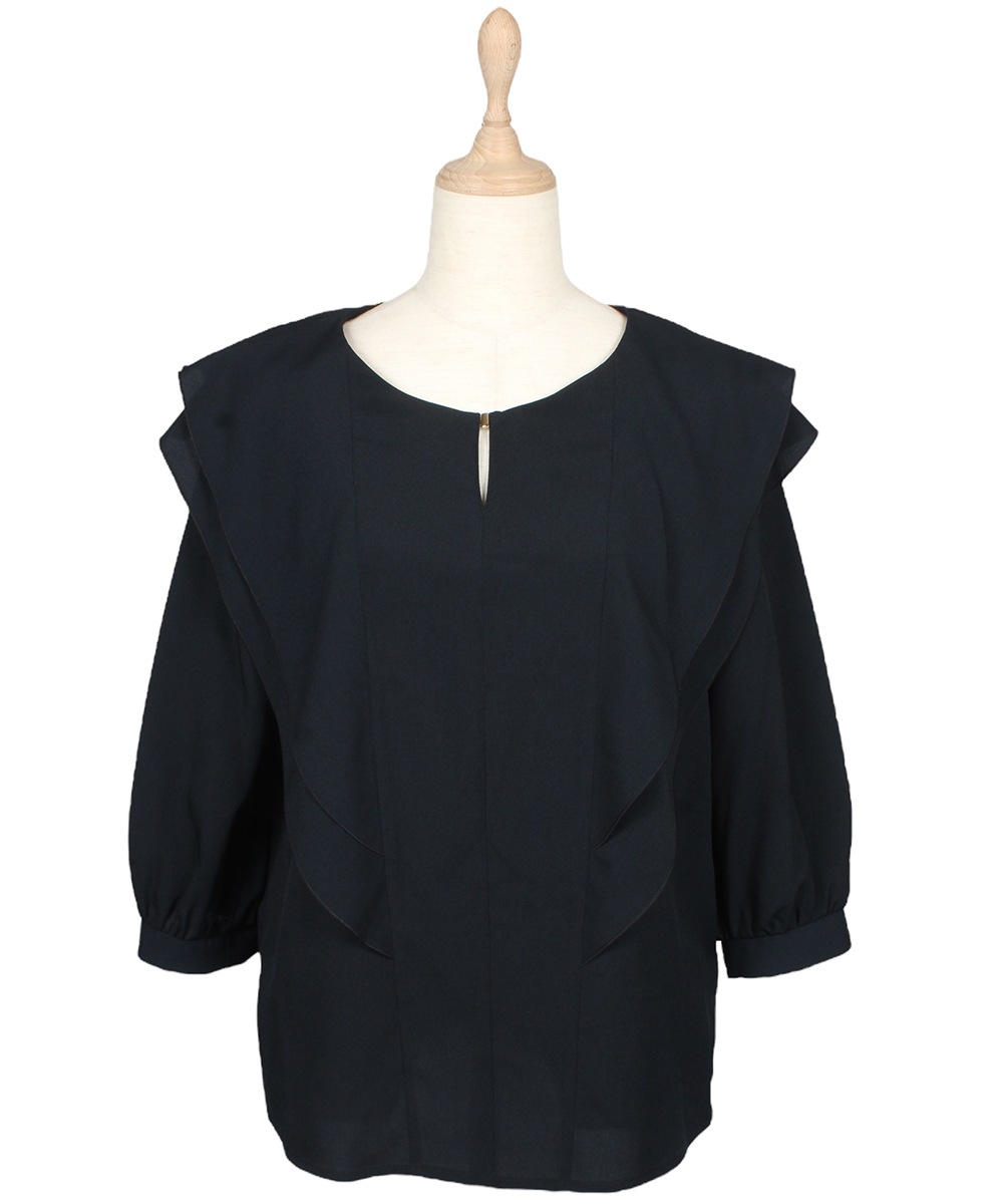 12Twelve Agenda - 12Twelve Agenda　フリルデザインブラウス SALE】フリルデザインブラウス - 12Twelve Agenda(トゥエルブ