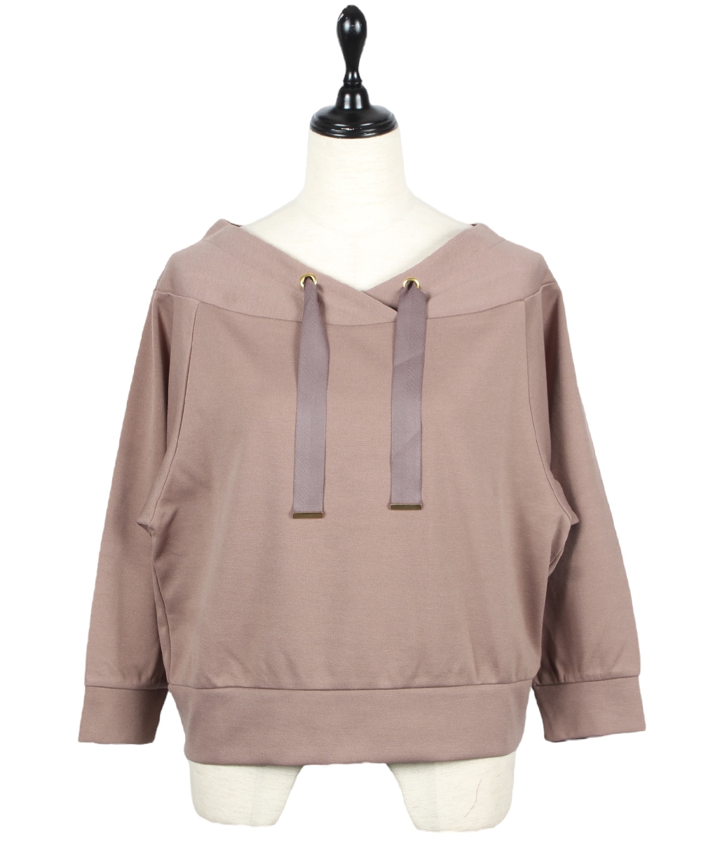 NBBWeekend プルオーバー フード風7分袖プルオーバー - 12Twelve Agenda(トゥエルブ