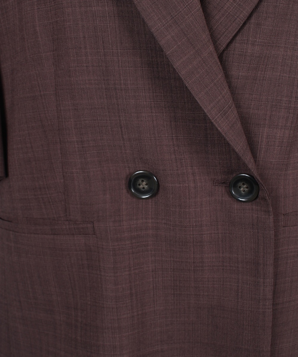 SALE】ウォッシャブルリネンライク半袖ジャケット - 12Twelve Agenda