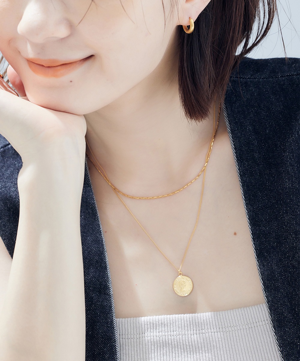 ベストセラー】15mm コインネックレス - 12Twelve Agenda