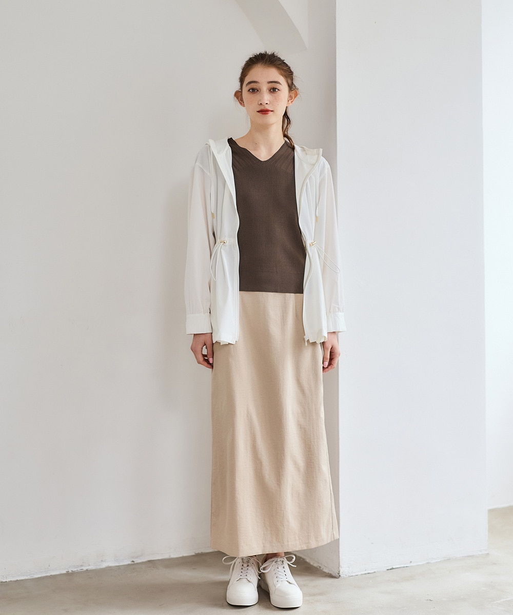 SALE】Vネックリブ切替ニットプルオーバー - 12Twelve Agenda