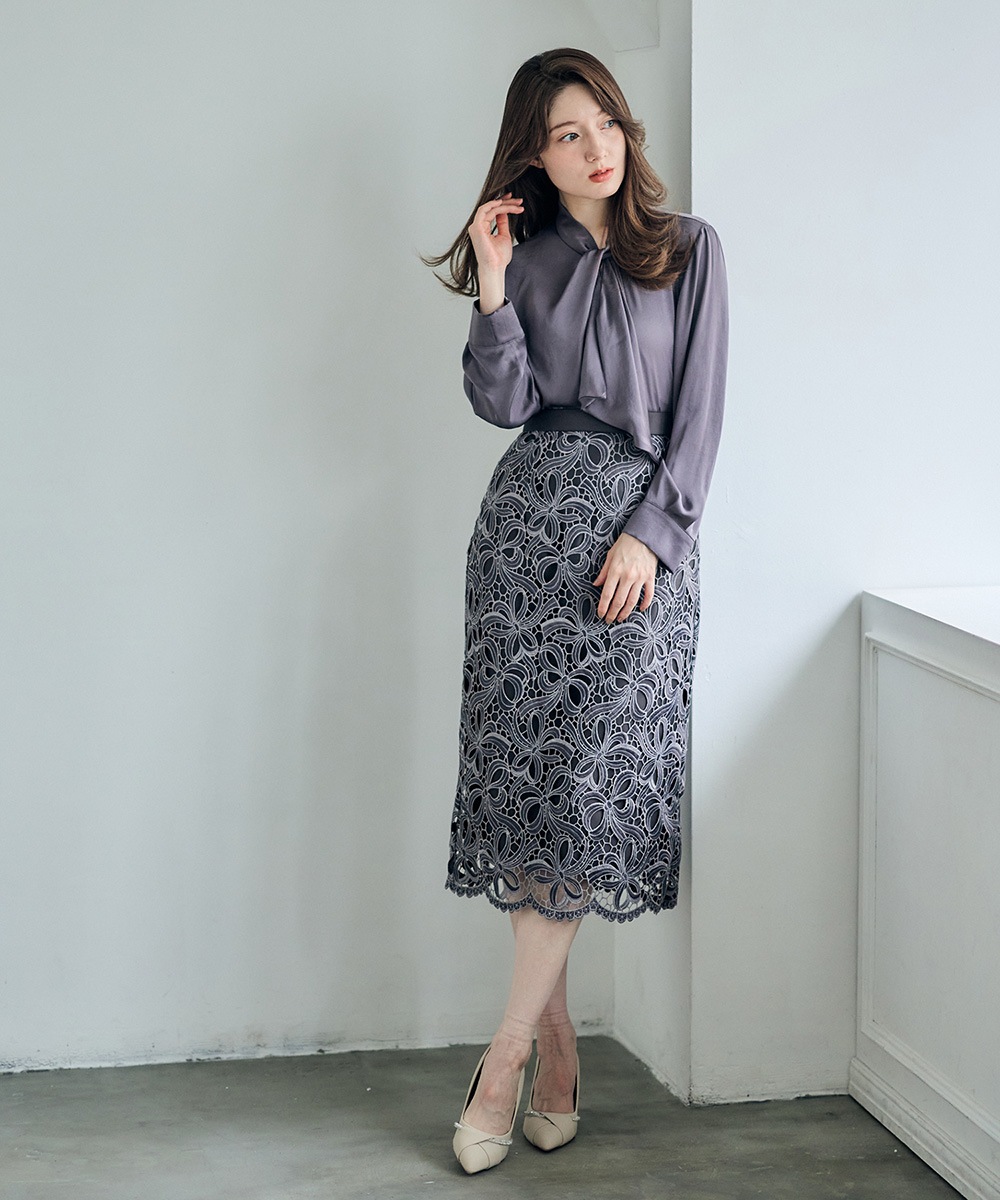 新色追加】ねじりボウタイブラウス - 12Twelve Agenda(トゥエルブ