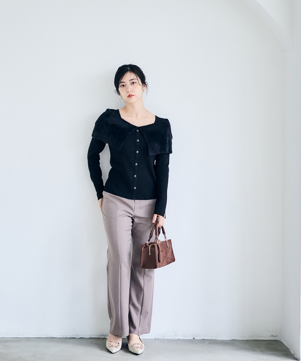 前後2wayシャギーオフショルニットプルオーバー - 12Twelve Agenda