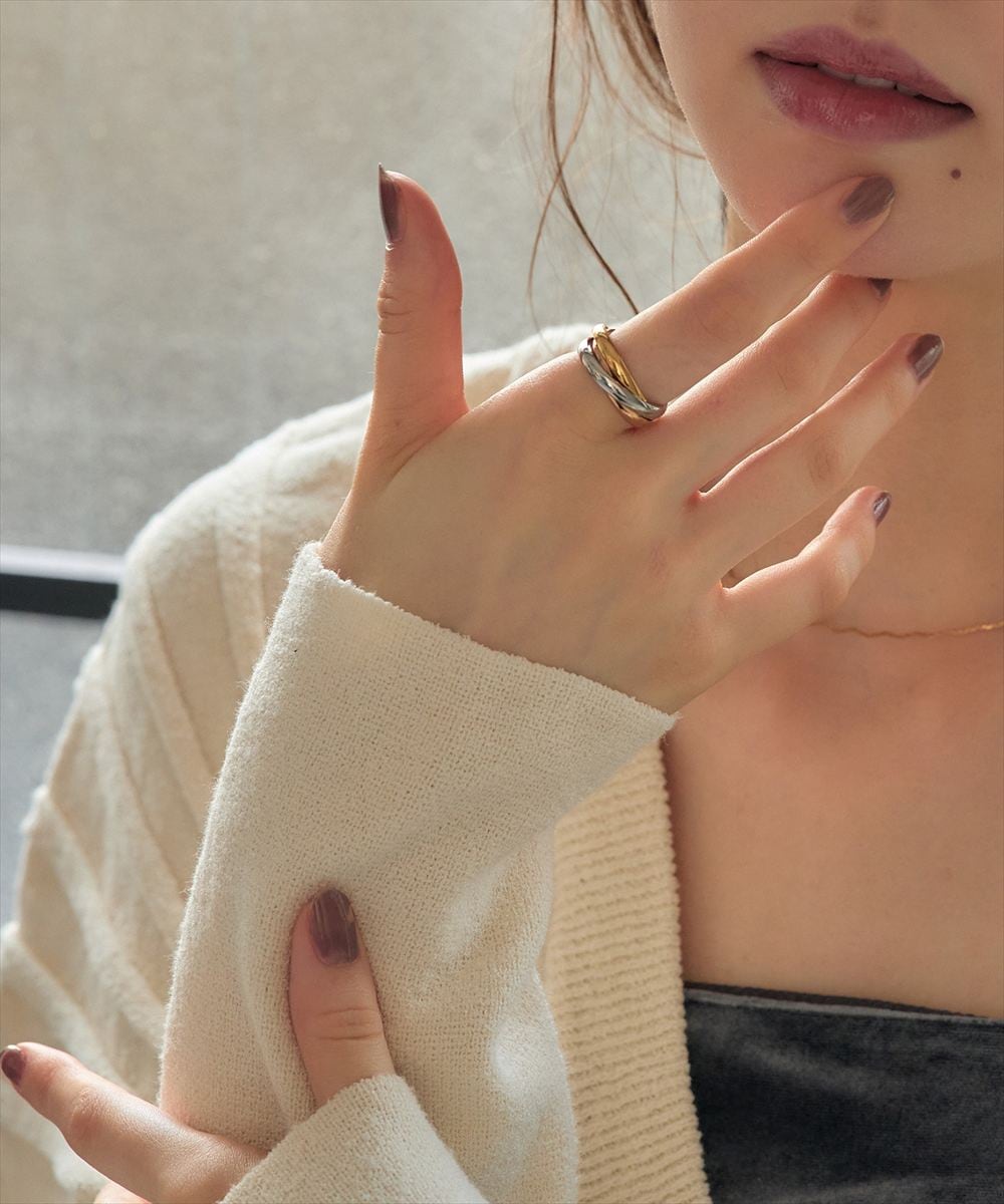 ステンレス〉14号トリニティリング - 12Twelve Agenda(トゥエルブ