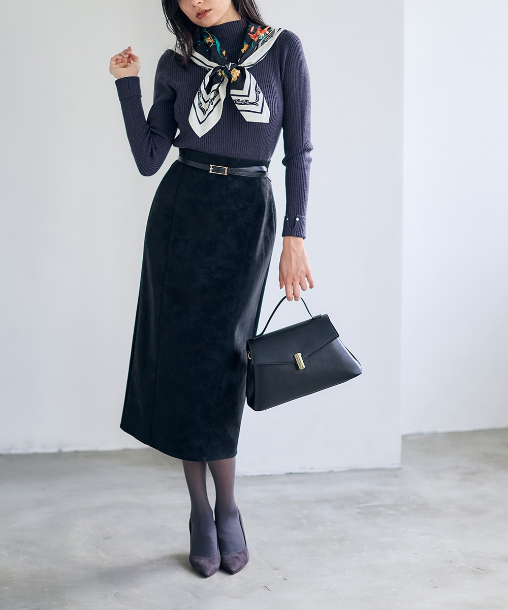 ニュアンスレザータイトスカート - 12Twelve Agenda(トゥエルブ