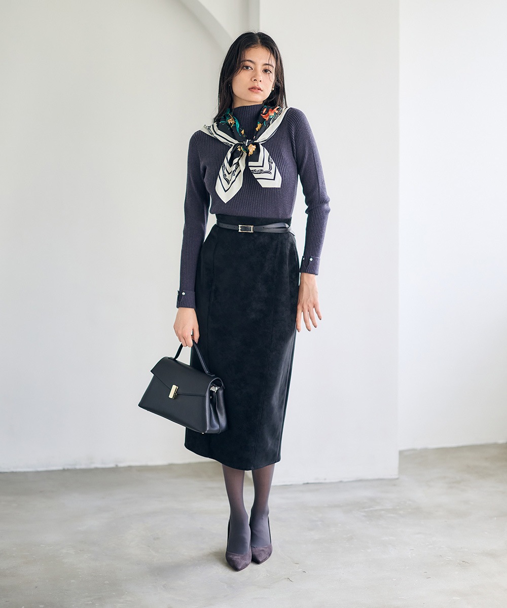 ニュアンスレザータイトスカート - 12Twelve Agenda(トゥエルブ