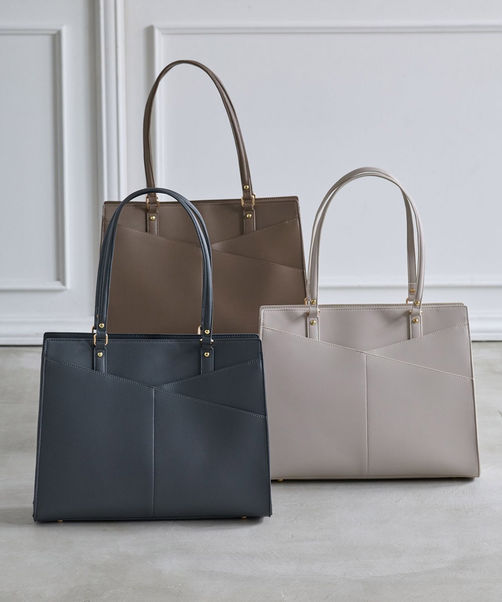 軽量アウトポケットA4トートバッグ - 12Twelve Agenda(トゥエルブ