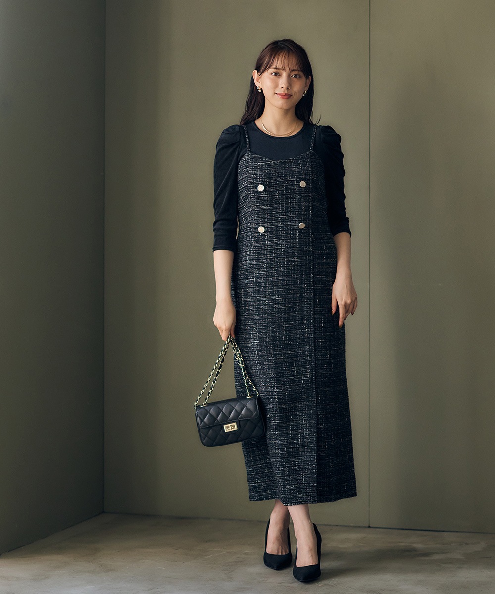 ルネ♡ツイードワンピース Summer 2023 Collection = #rene #ルネ #2023summer #ブローシャー