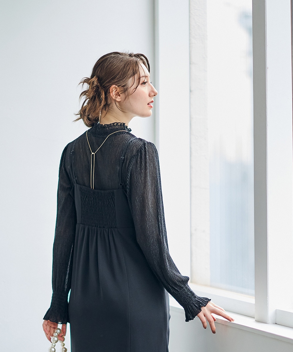 シアーハイネックカットソープルオーバー - 12Twelve Agenda