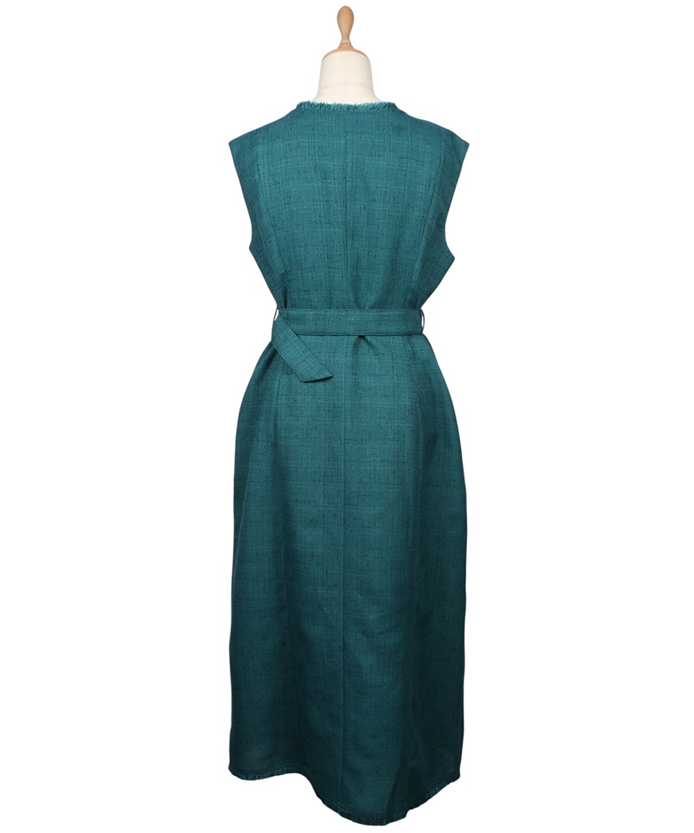 SALE】ドライツイードノースリワンピース - 12Twelve Agenda