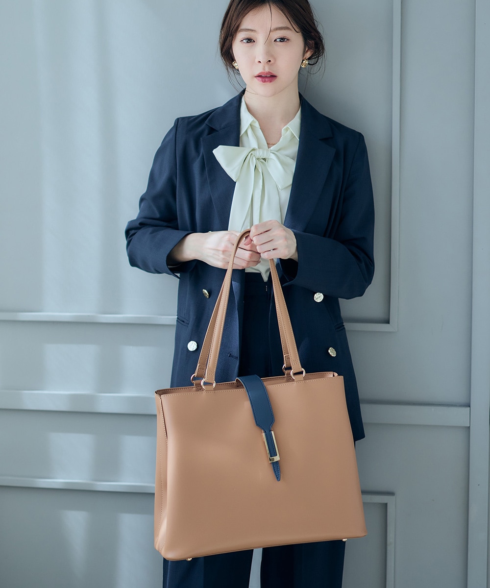 Mimi Special Collaboration】配色A4トートバッグ - 12Twelve Agenda