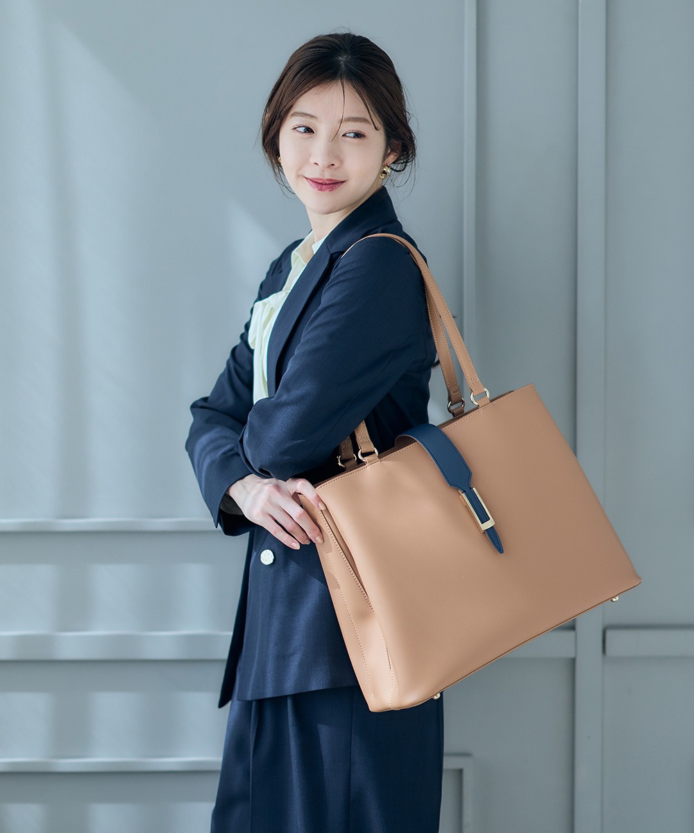 Mimi Special Collaboration】配色A4トートバッグ - 12Twelve Agenda