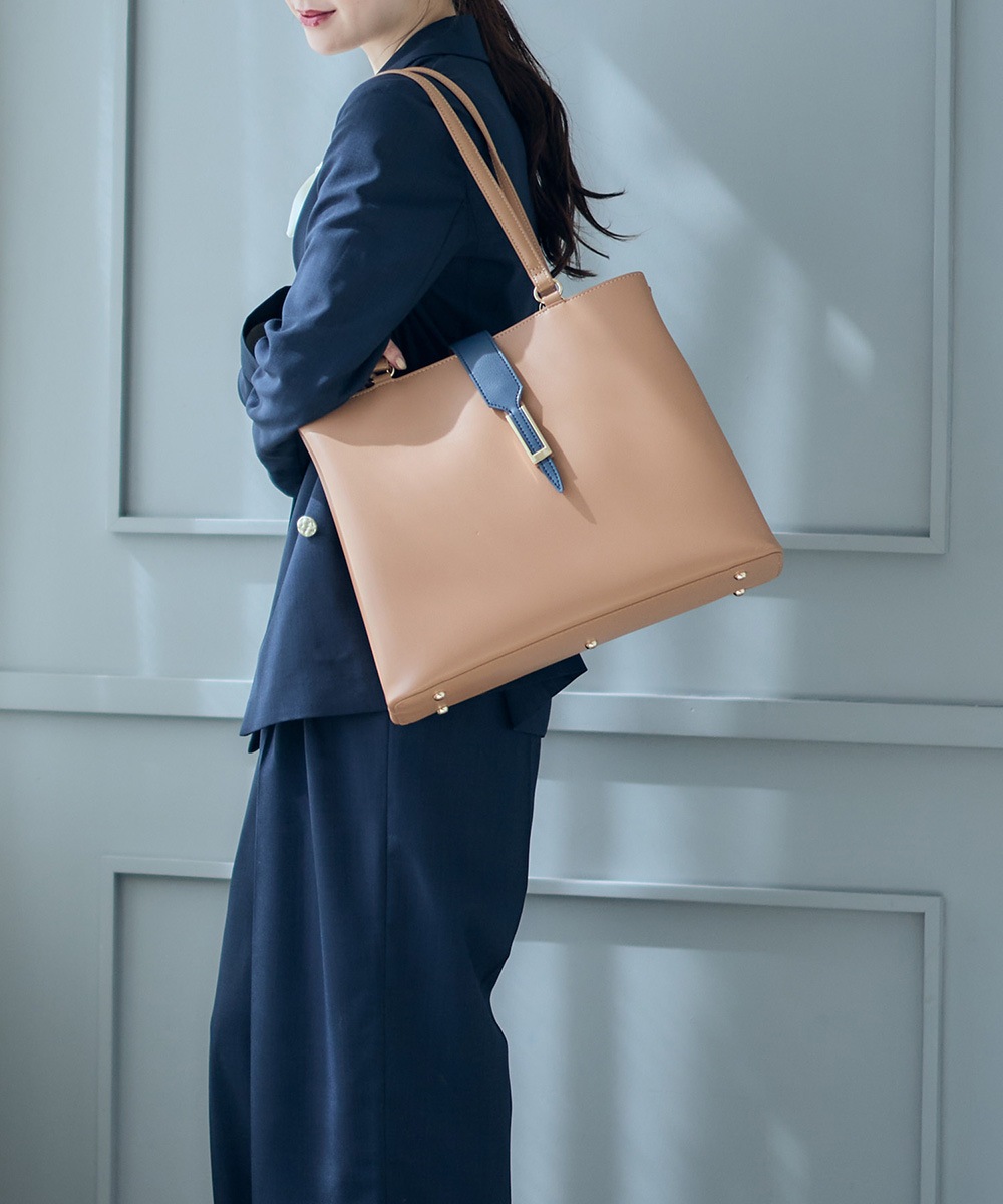 Mimi Special Collaboration】配色A4トートバッグ - 12Twelve Agenda