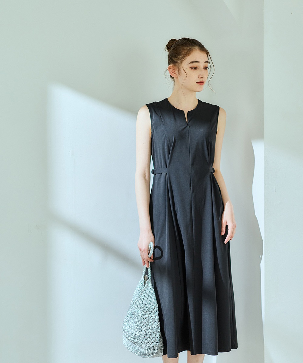 UVカットサイドベルトテントワンピース - 12Twelve Agenda(トゥエルブ