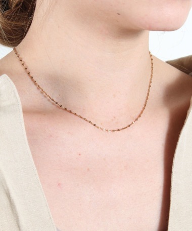 ペタルチェーンネックレス - 12Twelve Agenda(トゥエルブ