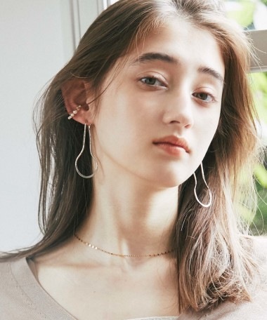 ペタルチェーンネックレス - 12Twelve Agenda(トゥエルブ