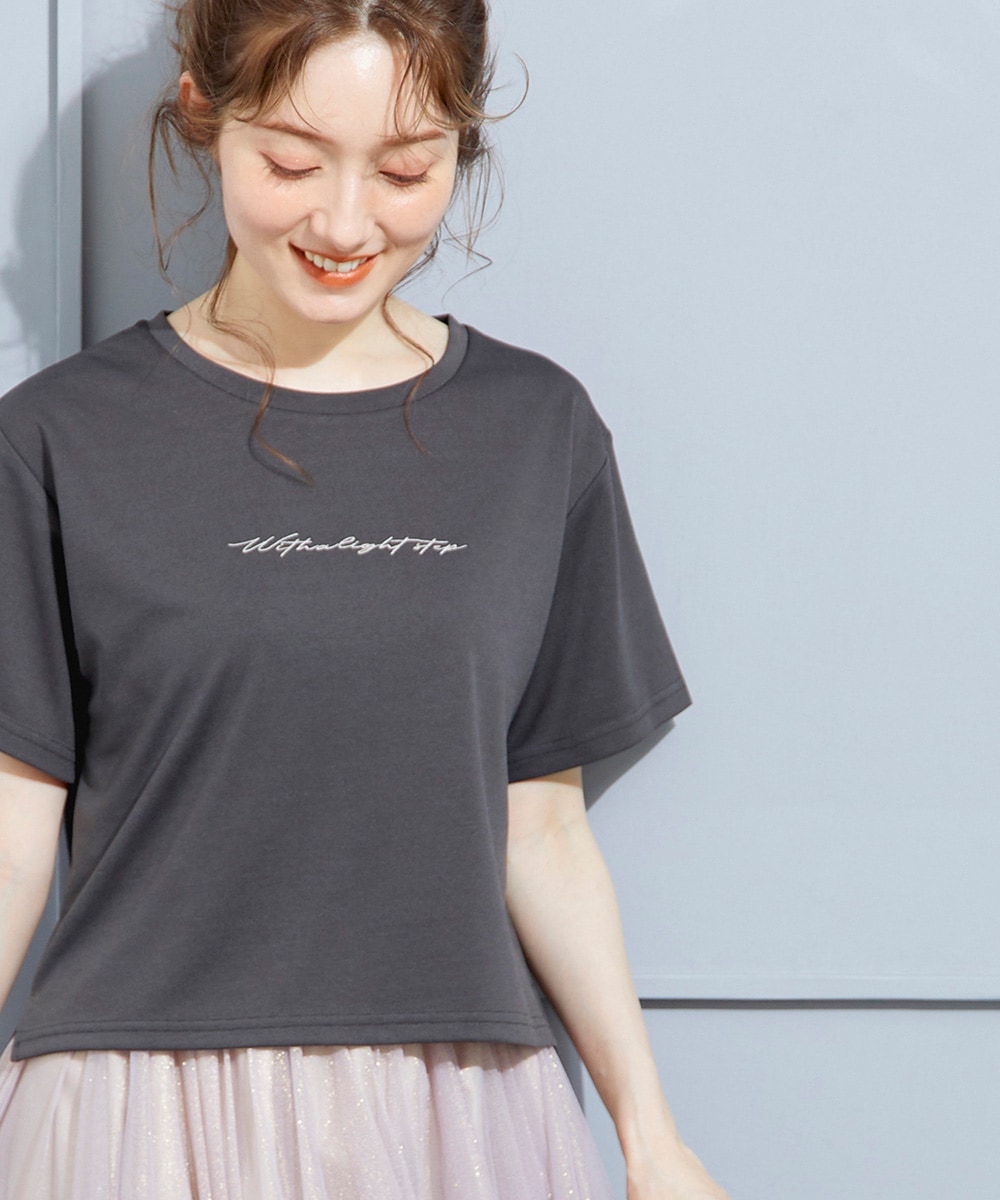 evelyn 刺繍ロゴTシャツ ロゴ刺繍リボンTシャツ｜evelyn（エブリン）公式通販サイト