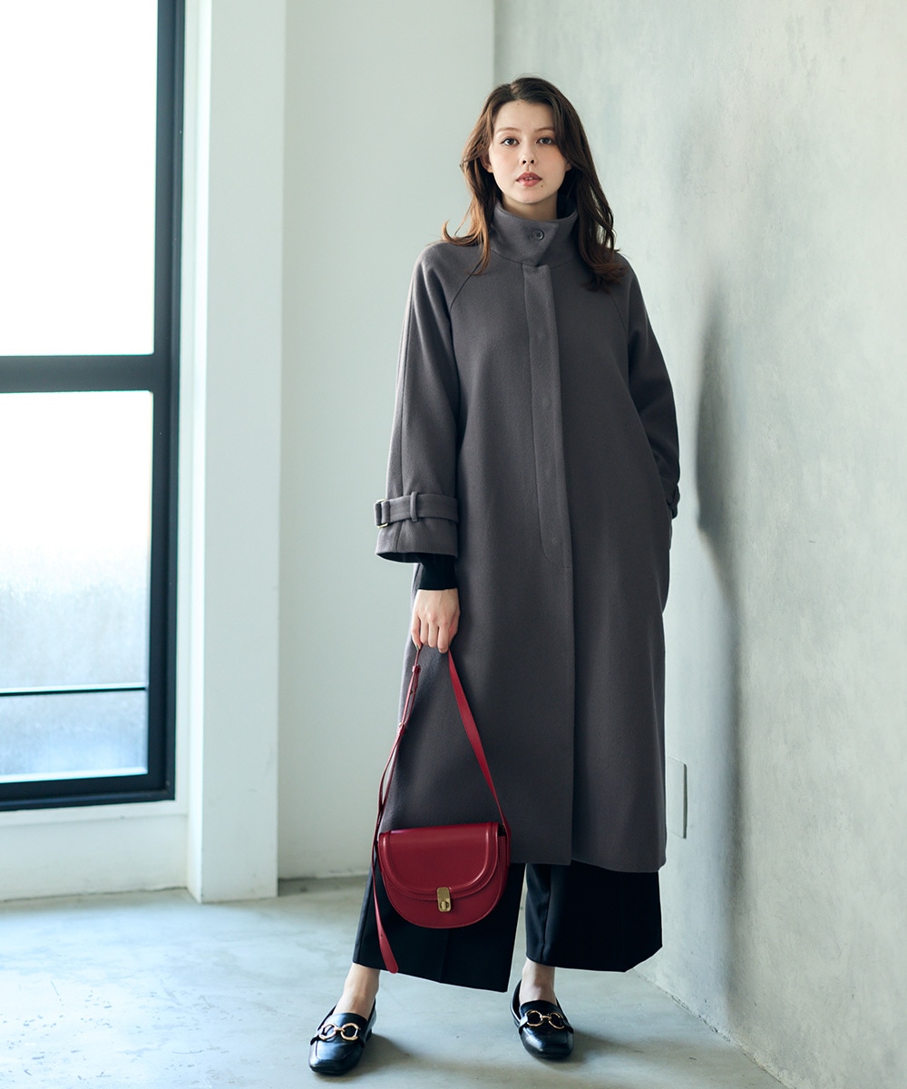 Mimi Special Collaboration】ライトメルトンスタンドカラー