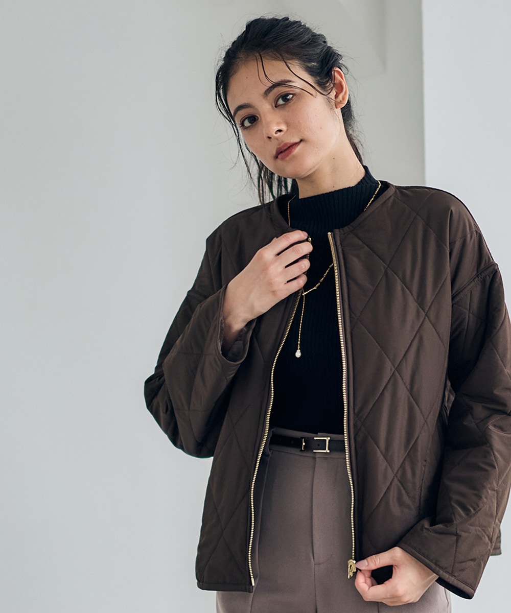 SALE】リバーシブルファーキルティングコート - 12Twelve Agenda