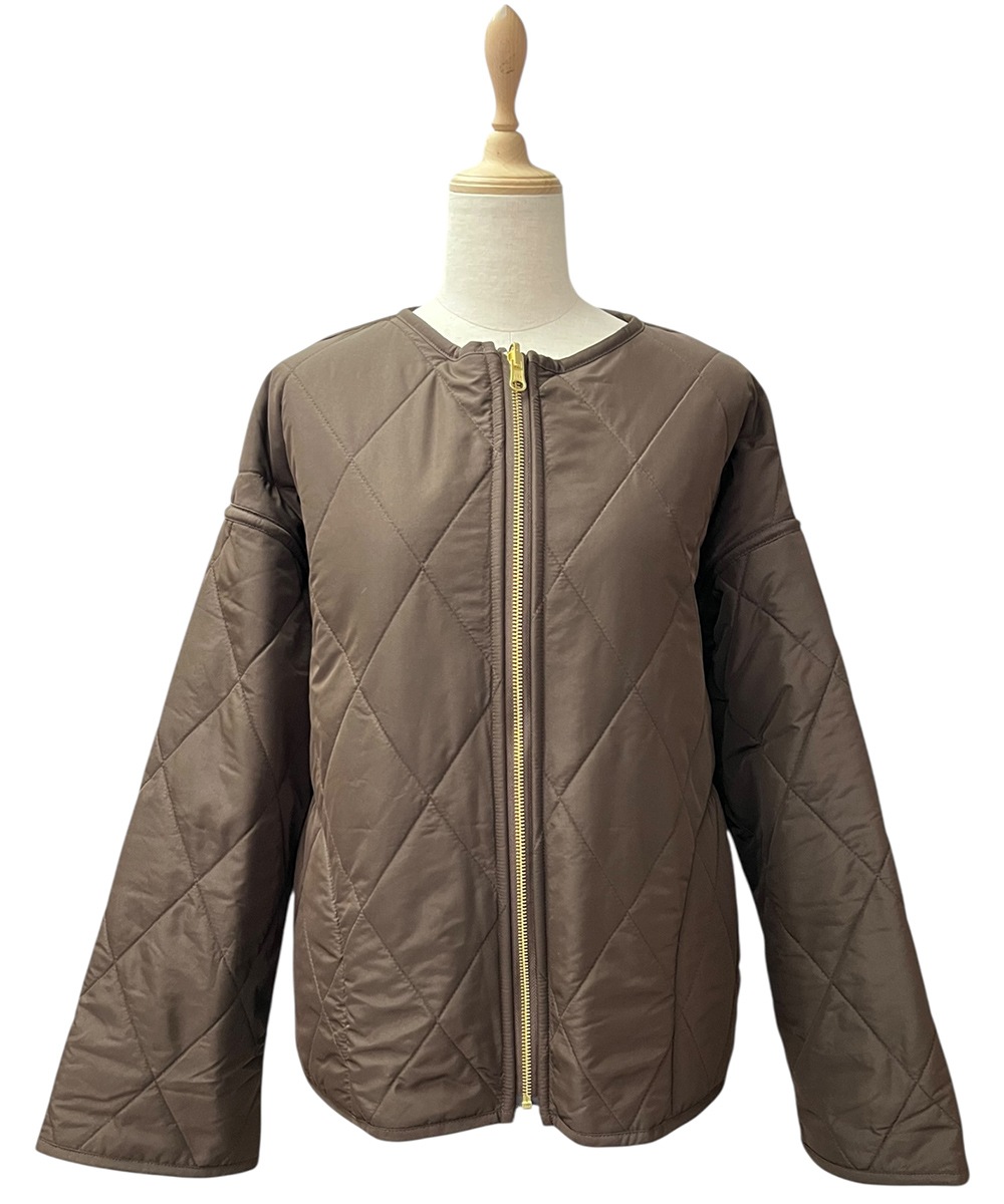 リバーシブルファーキルティングコート - 12Twelve Agenda(トゥエルブ