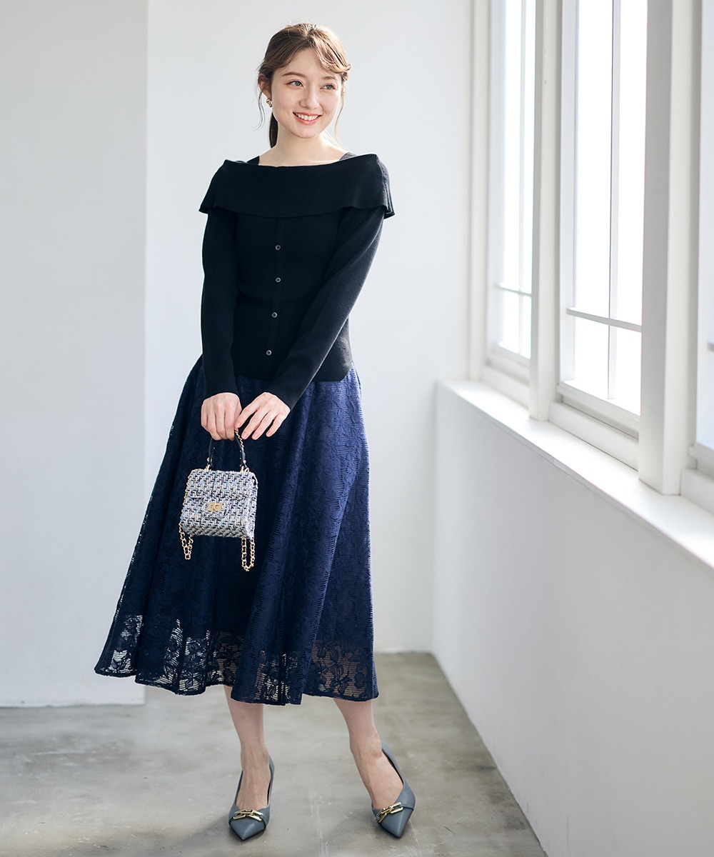 レースフレアスカート - 12Twelve Agenda(トゥエルブアジェンダ)公式