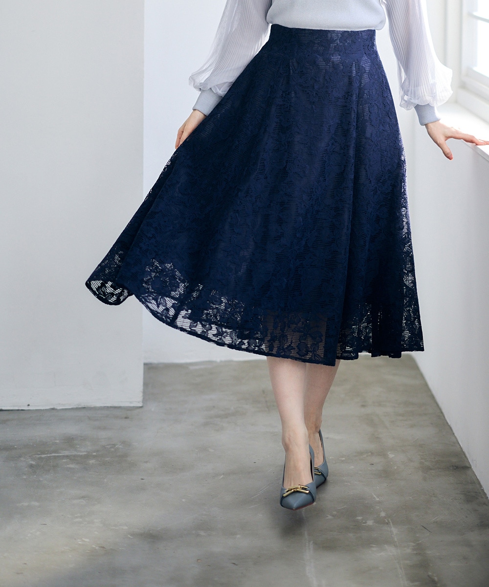 レースフレアスカート - 12Twelve Agenda(トゥエルブアジェンダ)公式