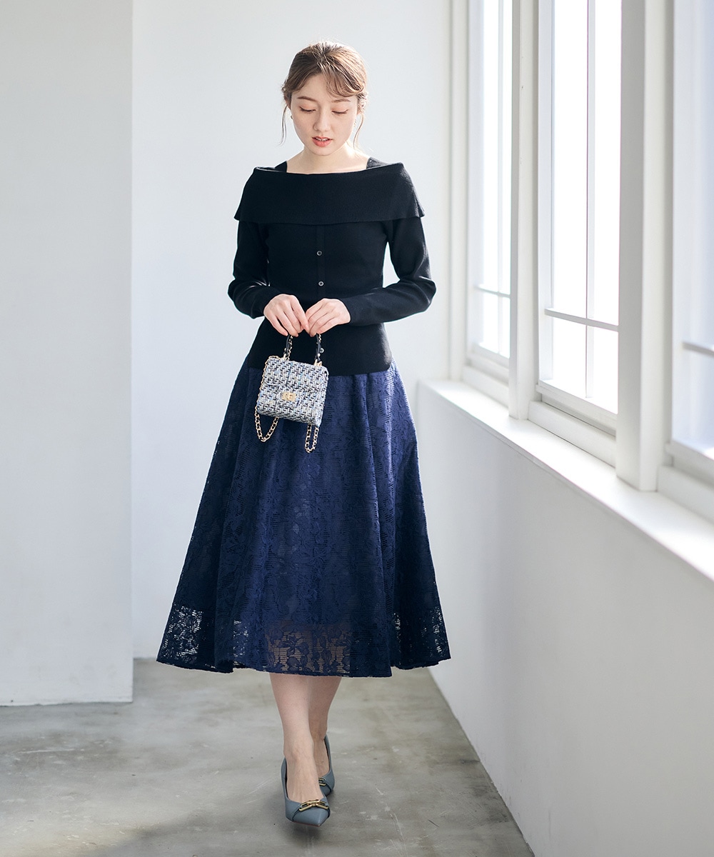 レースフレアスカート - 12Twelve Agenda(トゥエルブアジェンダ)公式