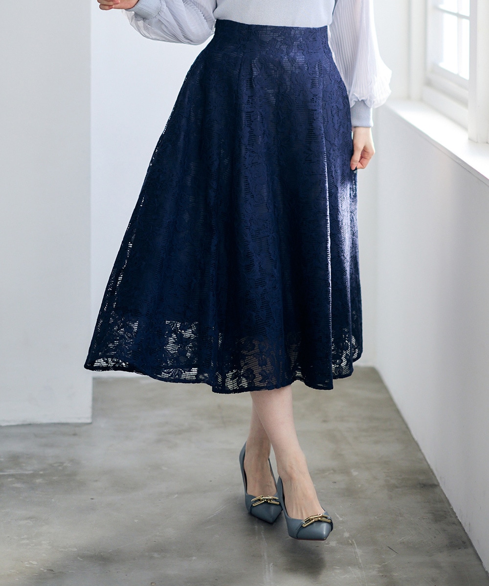 レースフレアスカート - 12Twelve Agenda(トゥエルブアジェンダ)公式