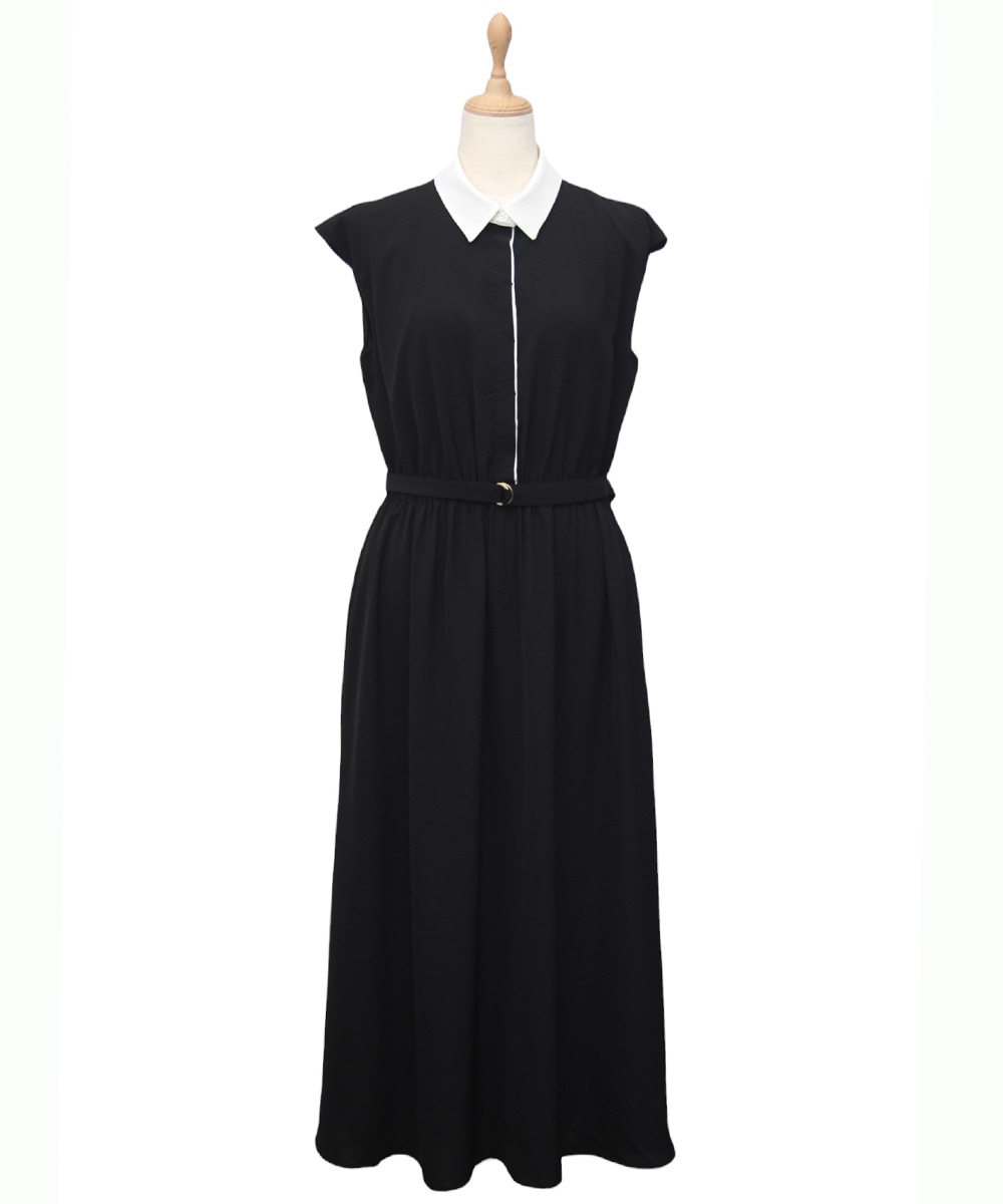 Legato お受験 通塾 ワンピース 110cm 現行 接触冷感素材 SALE】【接触冷感】クールタッチ配色シャツワンピース - 12Twelve