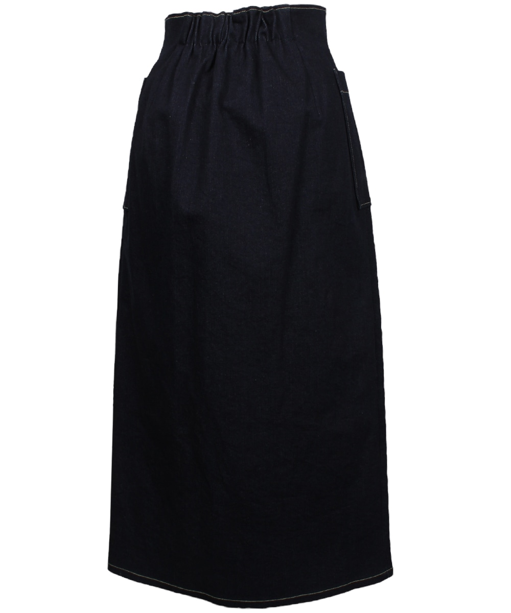 デニム両ポケタイトスカート - 12Twelve Agenda(トゥエルブアジェンダ