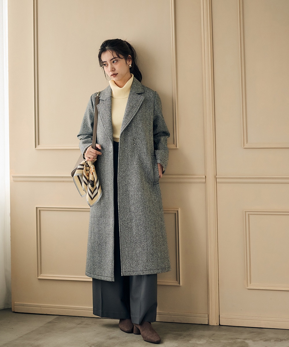 SALE】ツイードボンディングテーラードコート - 12Twelve Agenda