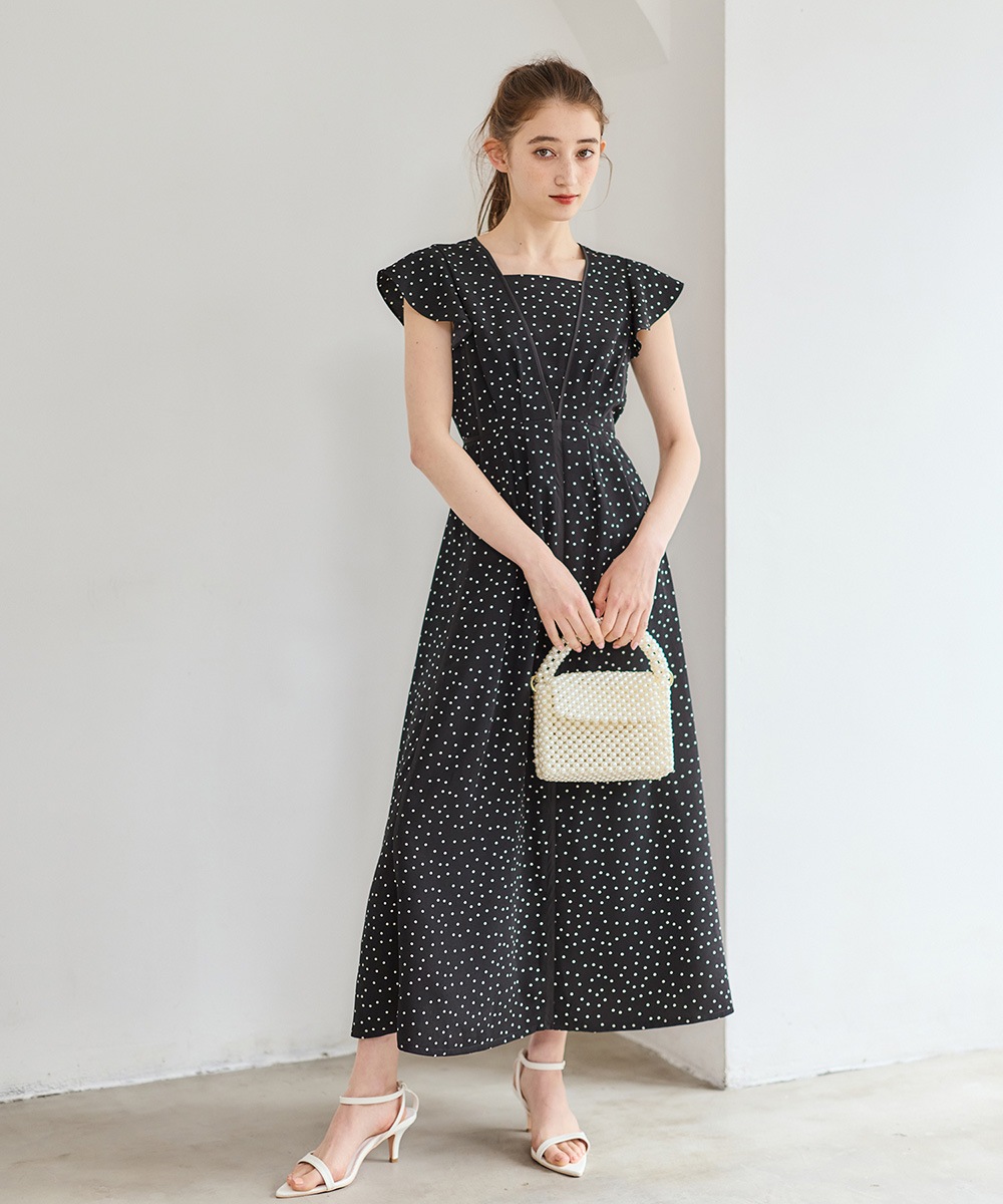 【即日発送】DVF ABIGAILフローラル柄ロングマキシ丈ラップワンピース アソート柄パイピングロングワンピース - 12Twelve Agenda(トゥエルブ