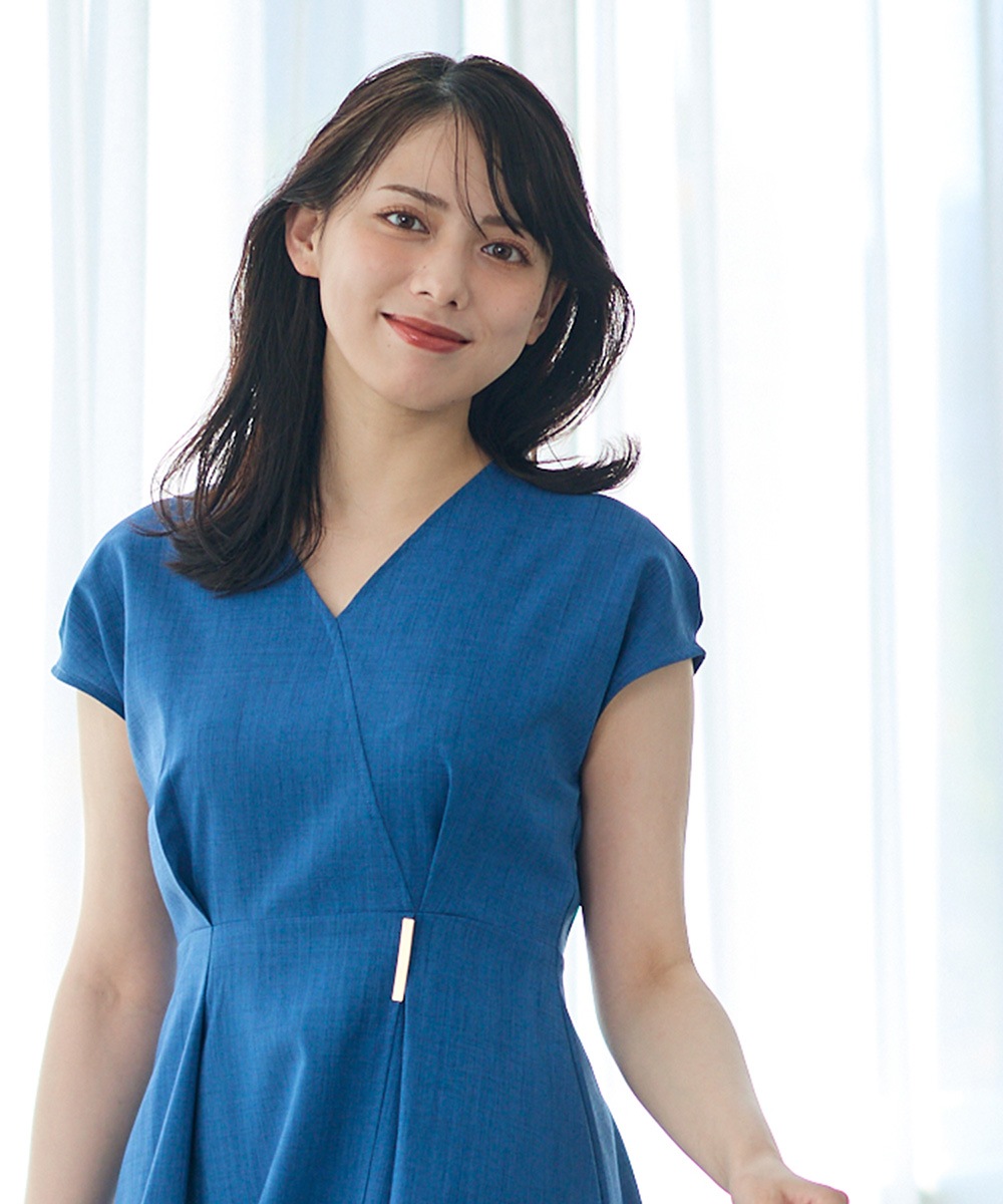 【美品】12Twelve Agenda ワンピース 12Twelve Agenda ワンピース バイアスチェック柄ワンピース