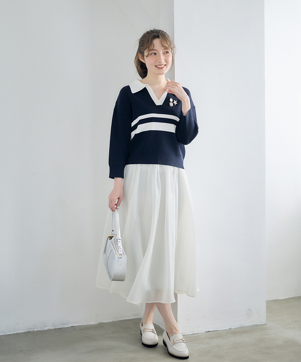 SALE】シアータックフレアスカート - 12Twelve Agenda