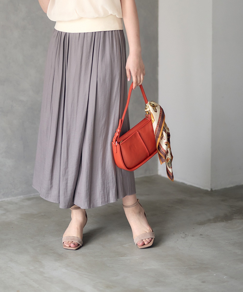 SALE】割繊デシンフレアパンツ - 12Twelve Agenda(トゥエルブ